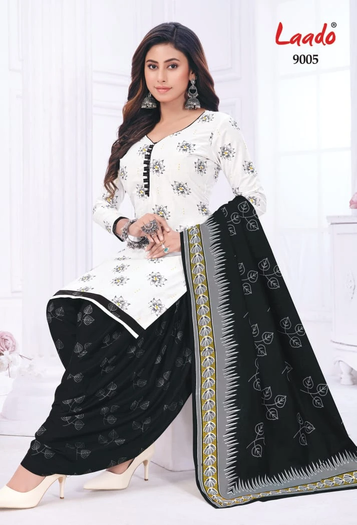 Laado Nadiya Patiyala Vol-9 - Dress Material